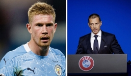 Vừa lên tiếng chỉ trích Nations League, De Bruyne bất ngờ nhận tin vui từ UEFA