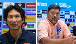 HLV Gong Oh-kyun ca ngợi các học trò, chia sẻ về khả năng đi tiếp của U23 Việt Nam