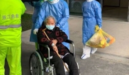 Cụ bà gần 100 tuổi hồi phục kỳ diệu sau 3 ngày thông báo bị nhiễm Covid-19