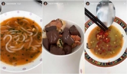 Hiếm ai 'chịu chơi' như Ngọc Trinh, mua tô bánh canh mà tiền ship gần gấp 3 lần tiền bánh 