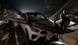 Hình ảnh tại Yên Bái sau cơn mưa đá tối 2/3