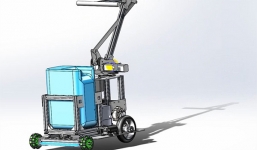 2 robot khử khuẩn, 20 phòng cách ly áp lực âm được lắp đặt tại BV huyện Cần Giờ