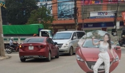 Nữ tài xế lái xe ngược chiều, livestream chửi bới bị phạt 4 triệu