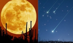 Đêm nay 6/5 có thể nhìn thấy mưa sao băng và siêu trăng hoa trên bầu trời Việt Nam