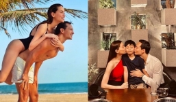 Hồ Ngọc Hà được Kim Lý cõng, vô tình để lộ chi tiết đặc biệt