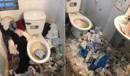 Ngất xỉu trước căn phòng của cô gái ở bẩn nhất Việt Nam: Rác bốc mùi mọi nơi