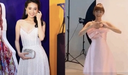 Nhã Phương lộ thân hình gầy gò thiếu sức sống ngày trở lại làm việc