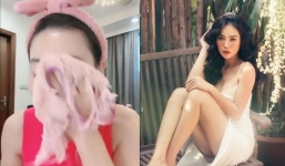 'Lan cave' PR 'thượng vàng hạ cám' nhưng lại dùng khăn rách lau mặt