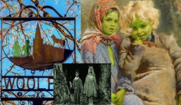 Cô gái tự xưng đến từ lòng đất, nơi mọi người có da màu xanh lá