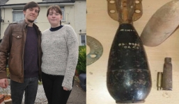 Dọn dẹp nhà, cháu gái vô tình phát hiện bom ông nội giấu ở nhà kho