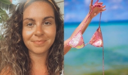 Cô gái cứu sống 3 mẹ con ở bãi biển nhờ không mặc gì