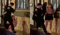 Cô gái say rượu hờn dỗi bạn trai, bất ngờ lột sạch đồ phản cảm