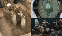 Thi công xây dựng, nhóm công nhân tìm thấy mộ cổ tướng lĩnh 2.000 năm
