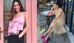 Hồ Ngọc Hà thoải mái đăng ảnh không thèm che chắn bụng bầu song thai