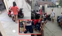 Trai đẹp đi SH cúi gằm mặt, quỳ gối xin lỗi bạn gái suốt 3 giờ gây 'bão' mạng