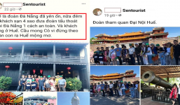 Hồn nhiên khoe ảnh 'tẩu thoát' khỏi Đà Nẵng, nhóm hành khách bị chỉ trích 