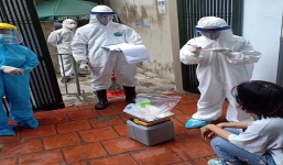 Hà Nội: Xét nghiệm PCR cho 13 người liên quan bệnh nhân Covid-19 tại phố Trương Định, chưa xác định có F1