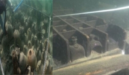 Tàu đắm từ thế kỷ 18 chở theo trăm bình rượu quý 'ngủ quên' dưới biển