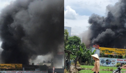 Cháy lớn ở nhà hàng tiệc cưới tại Sài Gòn, chưa thống kê thiệt hại