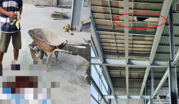 Cám cảnh chị gái đi phụ hồ thuê chết thảm vì ngã giàn giáo 