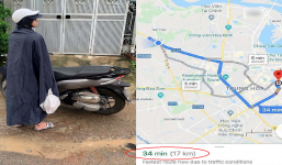 Bạn gái than nhà chẳng có ai, thanh niên đội mưa 17km sang 'nhún nhảy' ai ngờ đành ngậm ngùi ra về