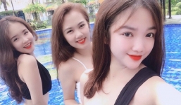 Nhóm bạn thân xinh như mộng ở Phú Thọ rủ nhau thi Hoa hậu, nhan sắc 'nghiêng nước đổ thành'