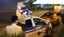 Lái xe ẩu, anh taxi tông vỡ đuôi xế hộp đắt nhất thế giới, ánh mắt sau cùng gây ám ảnh