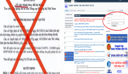 Bộ trưởng Bộ Giao thông vận tải bị giả mạo quyết định