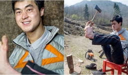 Chàng trai không tay kiếm 100 triệu/tháng, bổ củi nhoay nhoáy bất chấp người đời miệt thị