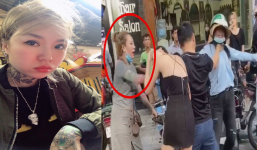 'Nữ hiệp' xăm kín mực bất ngờ gặp vận đen hậu nổi tiếng nhờ pha tung cước thần sầu