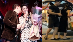 Lệ Quyên thản nhiên nép vào trai lạ hậu tai tiếng cặp kè tình trẻ lúc nửa đêm