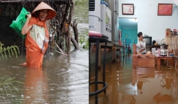 Miền Trung mưa lớn, người dân sống chung với lũ