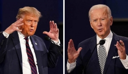 Trump và Biden chính thức không đối mặt trong trận tranh hùng lần hai