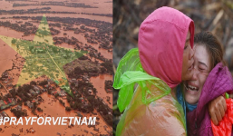 Cộng đồng mạng quốc tế có hành động đầy ý nghĩa gửi tới người dân miền Trung Việt Nam