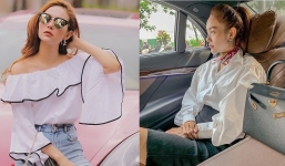 Người đẹp xế sang Đặng Lê Nguyên Vũ đón đưa bị chọc ghẹo vì liều mình chơi trò 'nhạy cảm'