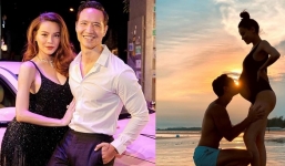 Không còn phải giấu hạnh phúc, Kim Lý mạnh dạn khoe ảnh con chung với Hồ Ngọc Hà