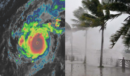 Bão số 10 Goni giật cấp 11 đang thẳng tiến vào Quảng Ngãi - Khánh Hòa