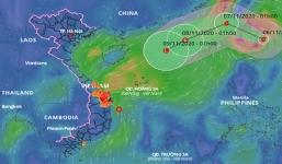 Bão Atsani giật cấp 12 đang di chuyển nhanh vào biển Đông nguy cơ thành bão số 11