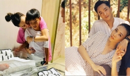 Con trai Hồ Ngọc Hà làm điều đặc biệt cho Cường đô la và mẹ kế trước lúc nữ ca sĩ lâm bồn