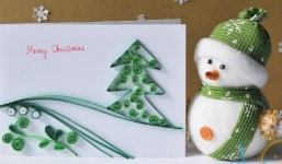 Thiệp giáng sinh, hướng dẫn cách làm thiệp giáng sinh 2020 độc đáo cực đơn giản