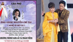 Hoài Linh, Việt Hương công bố cáo phó, tiết lộ trọng trách đặc biệt trong đám tang cố NS Chí Tài