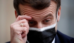 Tổng thống Pháp Macron dương tính với SARS-CoV-2 gây COVID-19