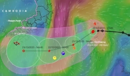 Cập nhật tin bão mới nhất, cơn bão số 14: Vùng ảnh hưởng rộng, gió giật cấp 11