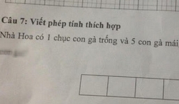Phụ huynh phát cáu vì bài toán 'giải 3 đời cũng không xong', dân mạng thi nhau thách đố