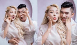 Ngân 98 và Lương Bằng Quang bất ngờ được khen ngợi hết lời khi tung bộ ảnh chào năm mới