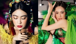 Trong vòng 1 tháng Hoàng Thùy Linh thay tới 7749 bộ vuốt nhọn hoắt