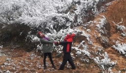 Không khí lạnh tiếp tục tăng cường rất mạnh, gió mùa Đông Bắc giật cấp 9 