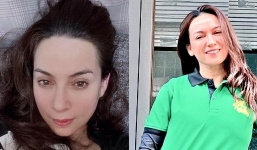 Ca sĩ Phi Nhung không ngại khi trưng mặt mộc tuổi 48 lên mạng xã hội