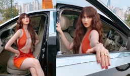 Đẹp như Ngọc Trinh cũng có lúc phải photoshop đến méo cả nhà, cong cột điện