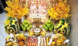 Ngày vía Thần Tài cúng gì, mâm cúng ngày vía Thần Tài 'gọi' may mắn cho gia chủ